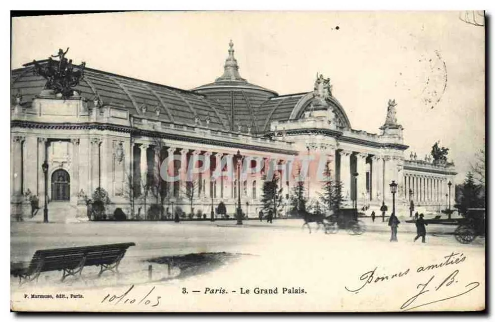 Paris — O Grande Palácio — F. Marmondo, editor, n°8 - Frente