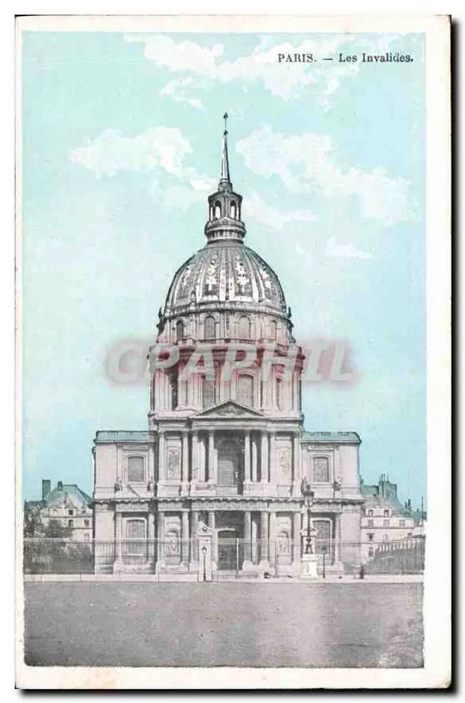 Paris — Les Invalides - Frente
