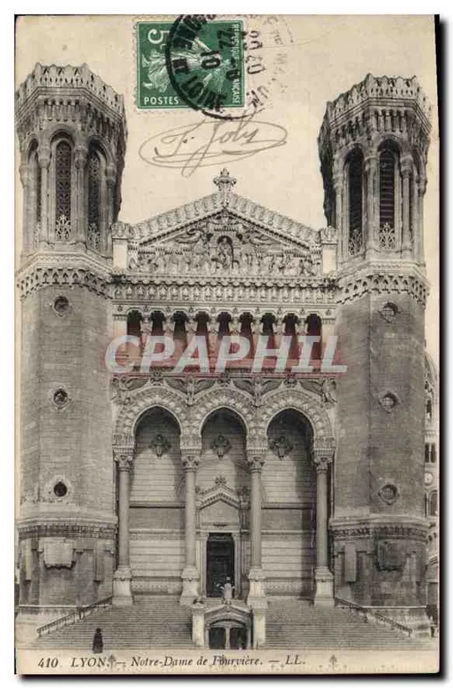 LYON — Notre-Dame de Fourvière — LL. - Frente