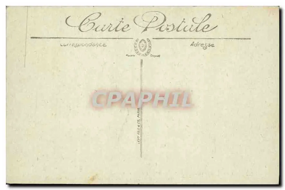 Paris — Panorama von Montmartre und dem Sacré-Cœur — LL. n° 1551 - Rückseite