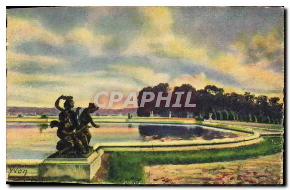 Os Parterres d'Eau — Versailles — Éditions d'Art Yvon - Frente