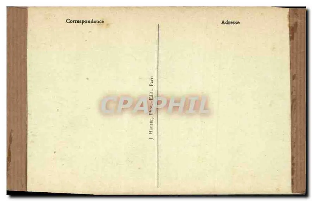 PARIS-Montmartre — Basilique du Sacré-Cœur, Le Campanile — J. Hanser, Paris - Rückseite