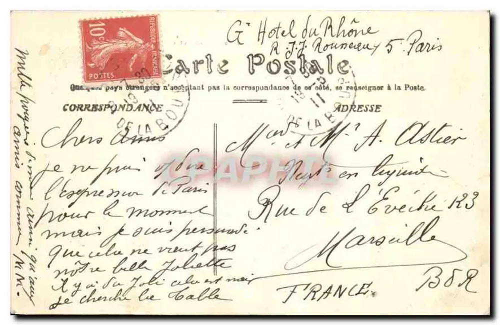 Paris — Vista sobre a Sena. O Ponte dos Artes e o Instituto; o Pont-Neuf, a Cité e Notre-Dame, o Panteão. - Verso