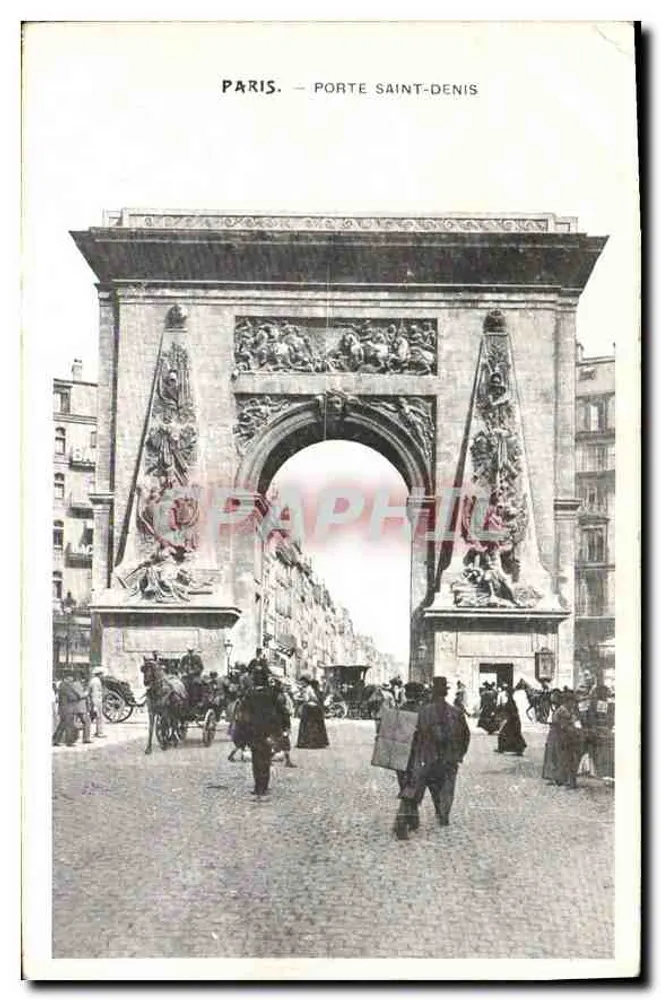 Paris — Porte Saint-Denis — n° de série III - Recto