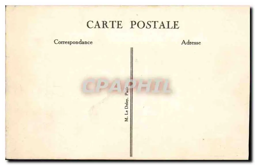 Paris — A Madeleine — Editor Paris, n° 4574 - Verso
