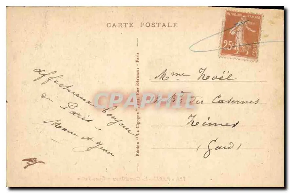 Paris - A Estação d'Orsay - Estação de Orsay — Edição La Cigogne, n° 133 - Verso