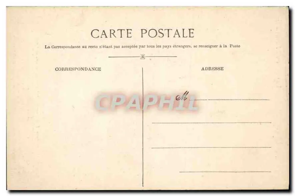 LYON — Basílica de Fourvière — Editor não identificado, n° de série 5467 - Verso