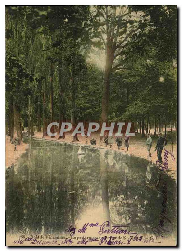 Wald von Vincennes — Kleiner Bach — G. T. — Nr. 286 - Vorderseite