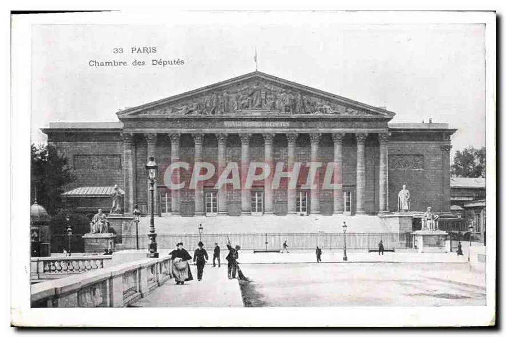 Kamer van Deputaten — Parijs — n° 33 - Voorkant