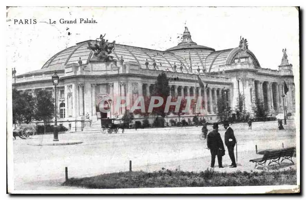PARIS — Grand Palais. — Wydawca: Graphphil, numer seryjny nie widoczny. - Awers