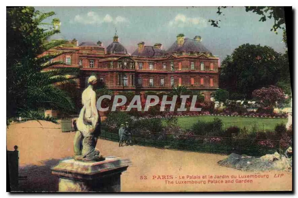 Paris - Das Palais und der Garten des Luxembourg — LIP, n°53 - Vorderseite