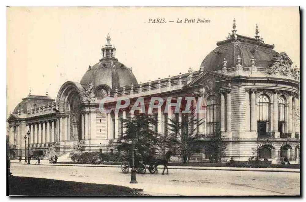 PARIS — O Petit Palais — Editor: Lévy Frères & Cie, Paris - Frente