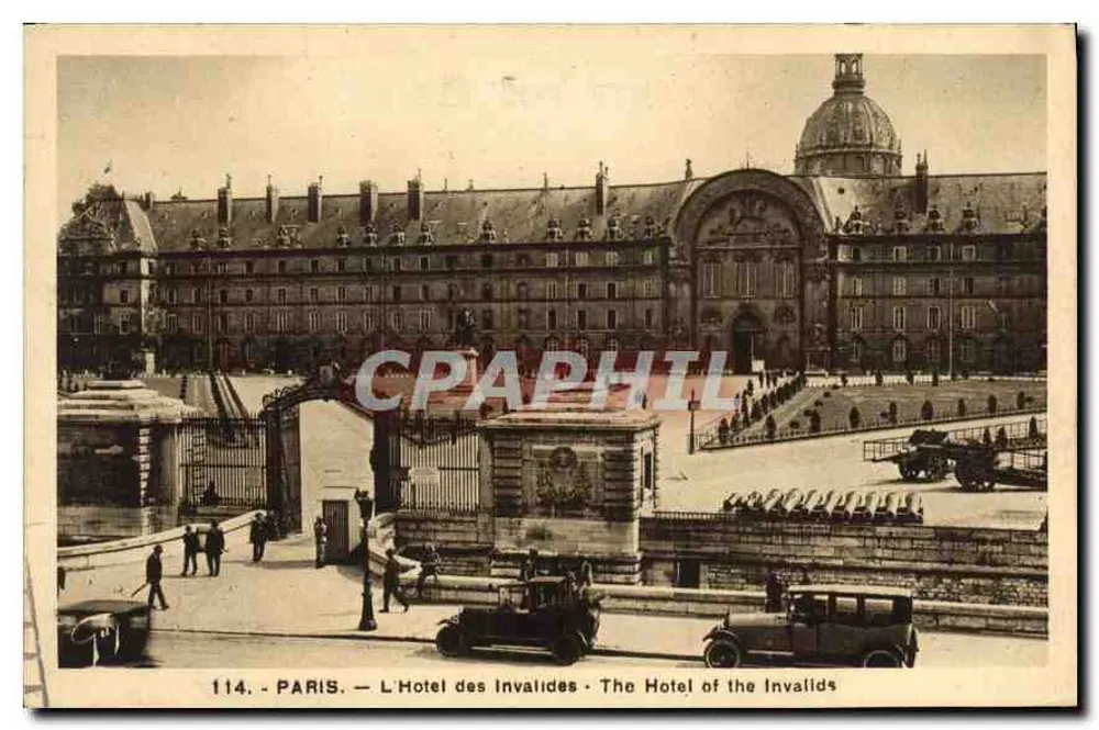 PARIS — O Hotel dos Invalidos — 114 - Frente