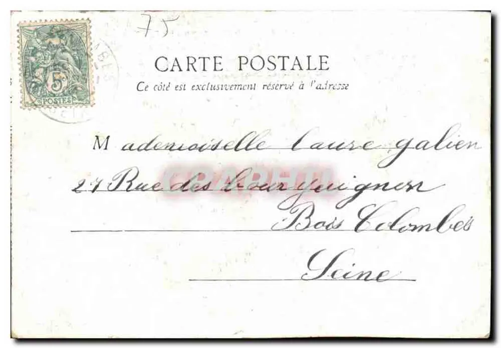 Paris — O Monumento de Étienne Dolet — Bonjour Laure - Verso