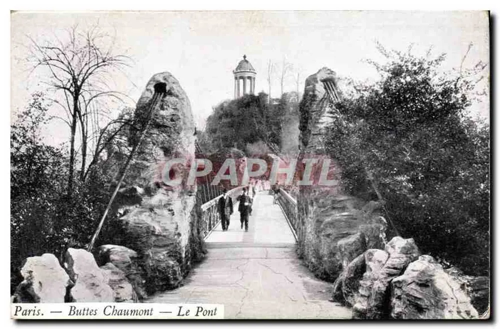 Paris — Buttes Chaumont — O Ponte - Frente