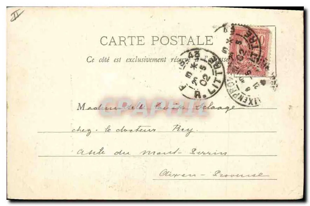 Paris - A Fontaine Saint-Michel — editor A. Tardis, n° 177 - Verso