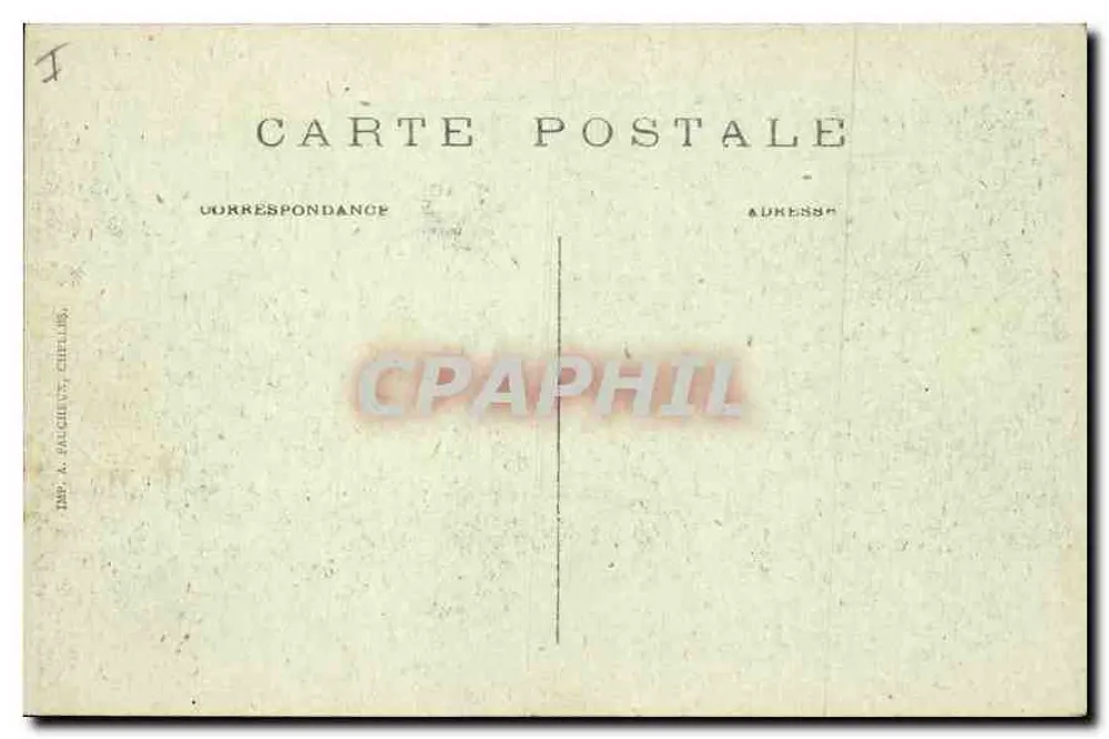 Paris — Palais de Justice und Sainte-Chapelle — L. D. - Rückseite