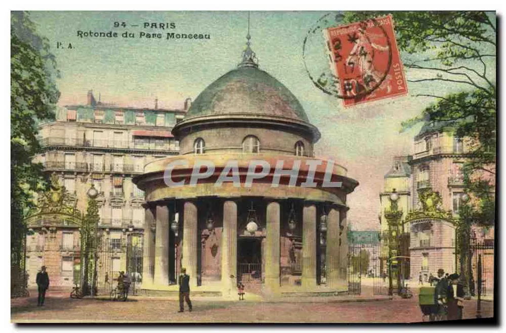 Rotonda do Parc Monceau — Paris — P.A. 94 - Frente