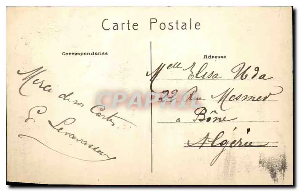 Rotonda do Parc Monceau — Paris — P.A. 94 - Verso