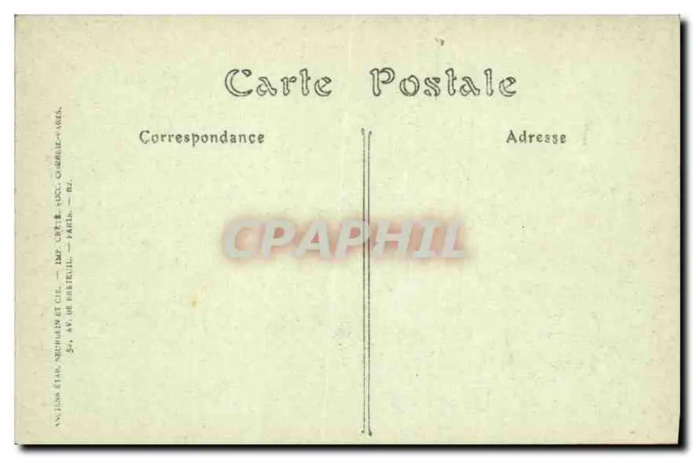 PARIS — O Grande Palácio — Jhot. n° 645 - Verso