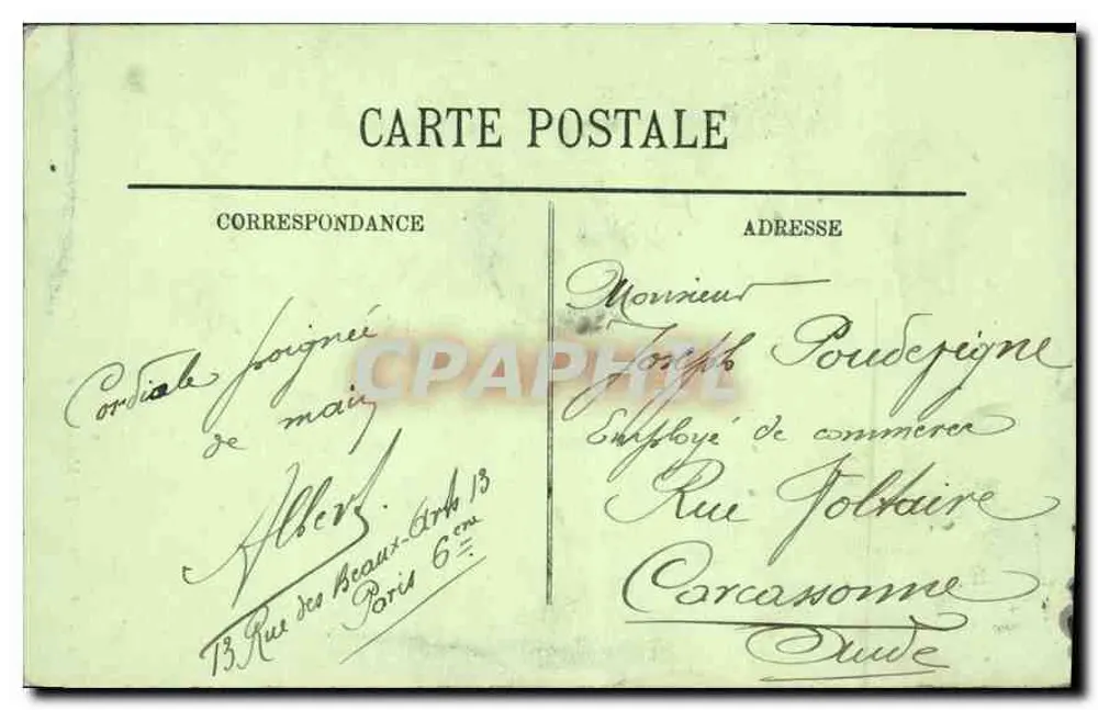 PARIS — O Monumento de Victor-Hugo — Éditeur LL, n° 468 - Verso