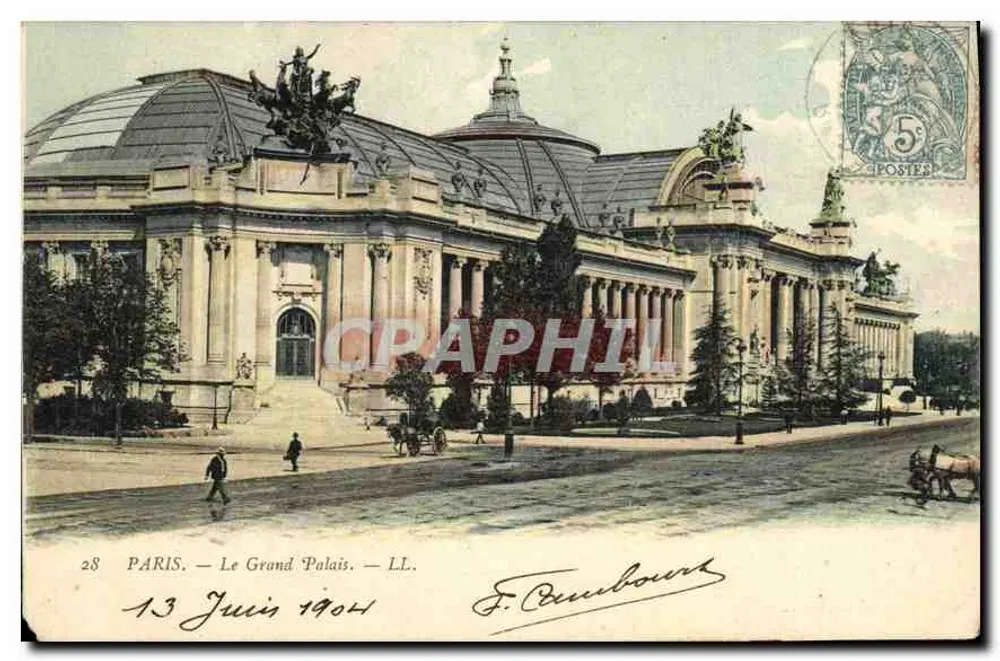Parijs — Het Grote Paleis — LL. — Nieuwe Fotografische Drukkerij - Voorkant