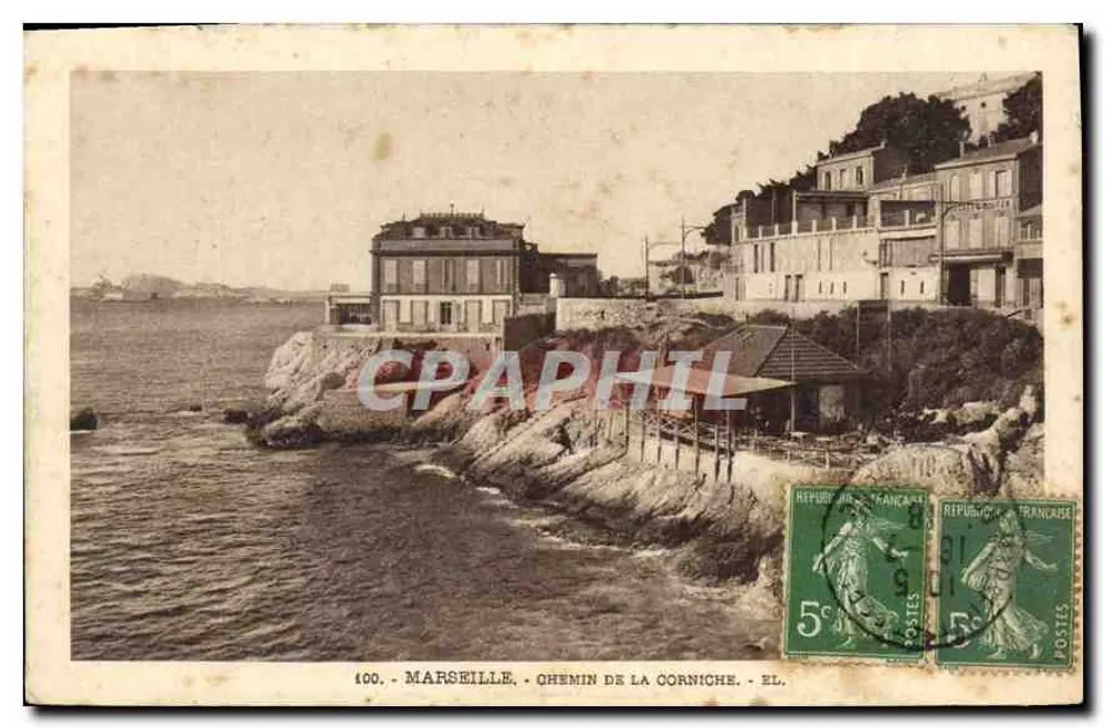 Marselha — Caminho da Corniche — 400 - Frente