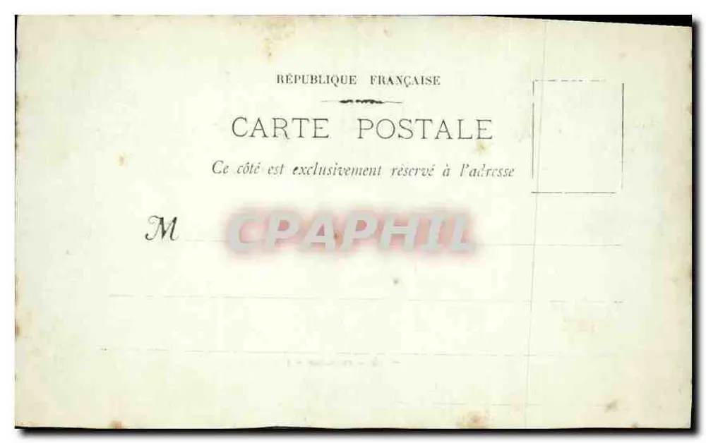 Marselha — Le Prado — E. L. Phot. - Verso