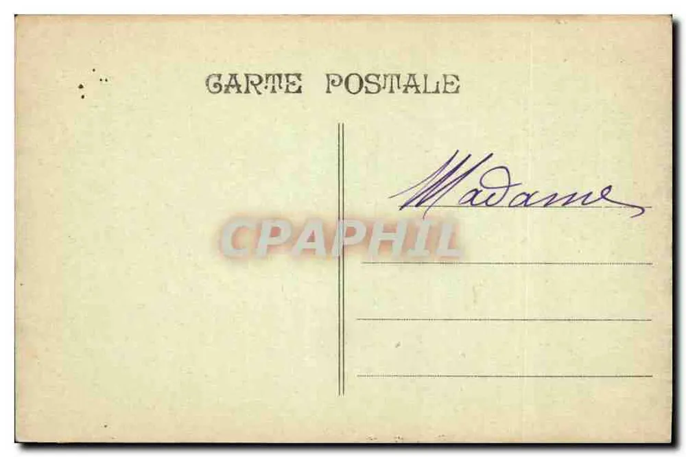 MARSEILLE — Rue Cannebière — Fotógrafo Oxygène Cusenier - Verso