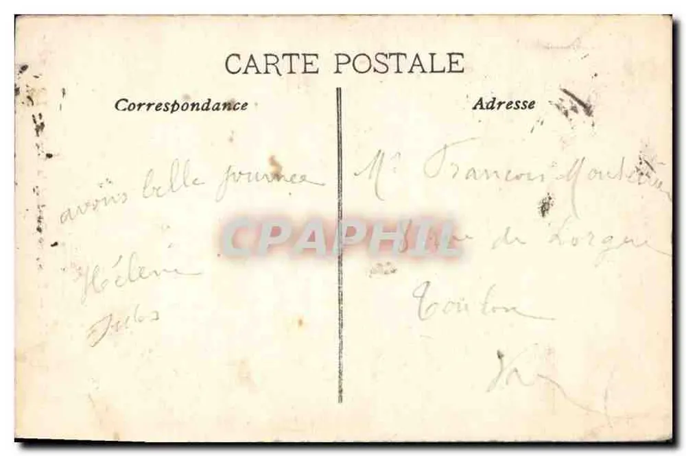 Marselha — Fontaine Cantini, a Fonte — LR - Verso