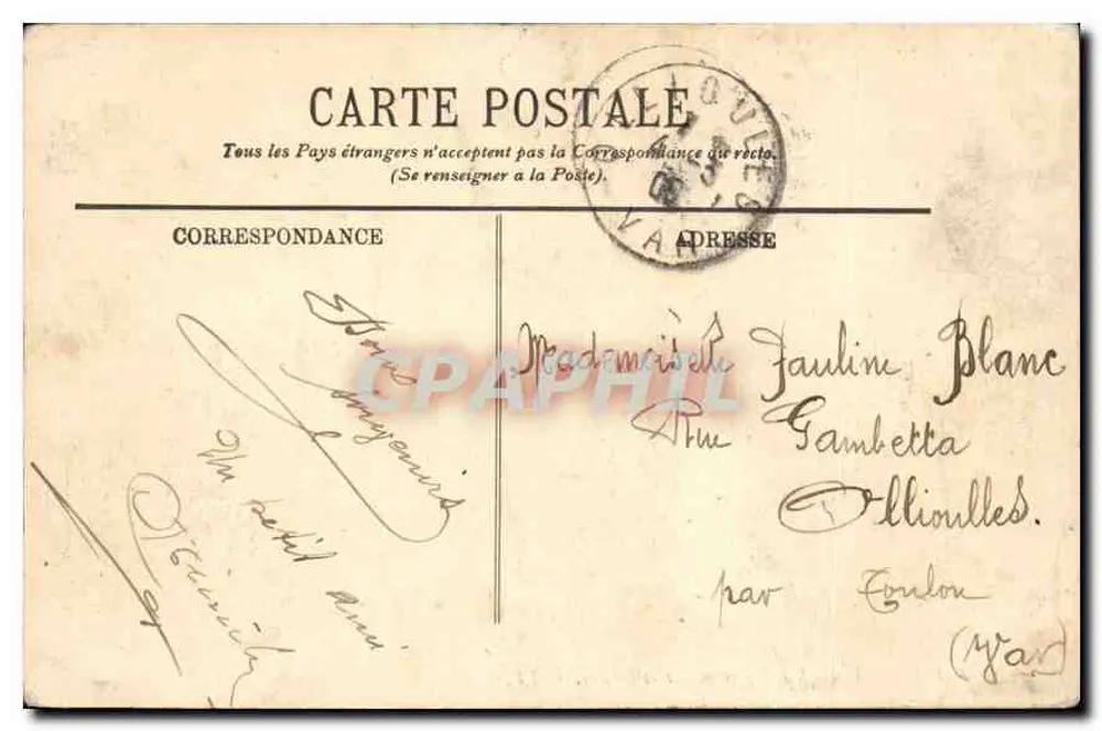Marseille — Panoramablick und die Inseln — LL. — n° 231 - Rückseite