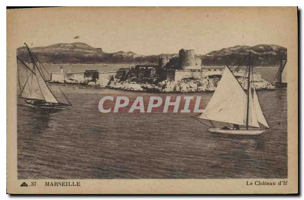 Marselha — O Castelo de If — Cie dos Artes Fotográficas - Frente