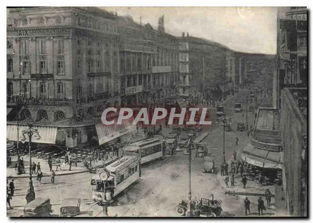 La Canebière — Marselha — Edição Canal - Frente