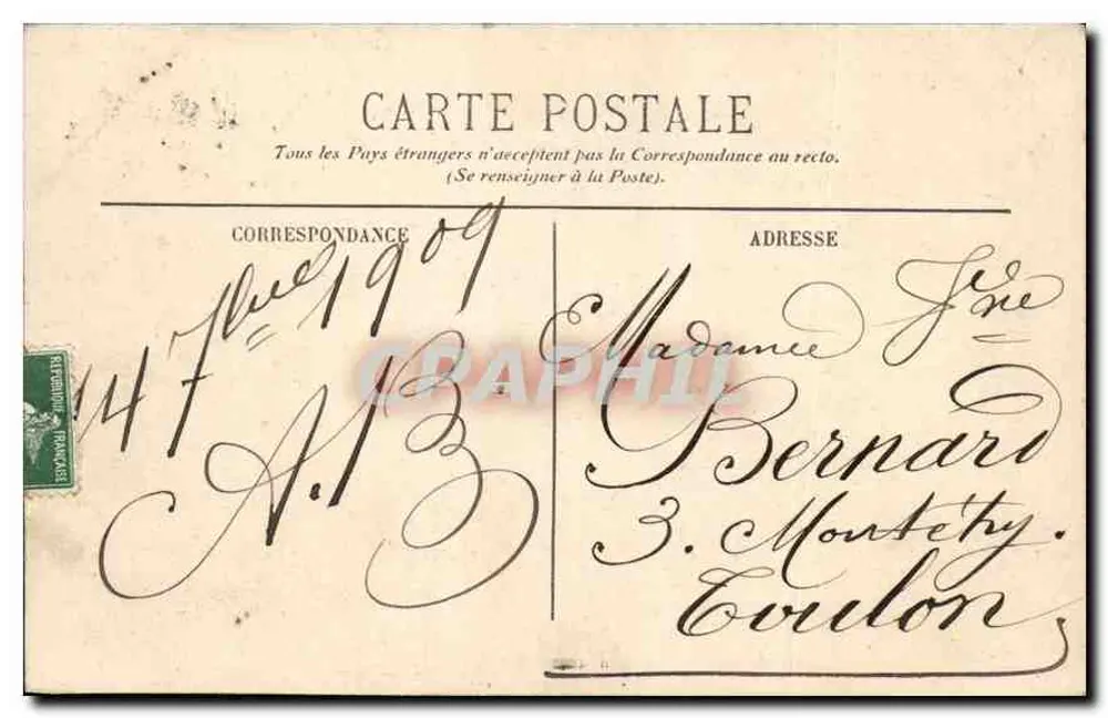 Marselha — Rue Nouvilles — Editor EL, n°21 - Verso