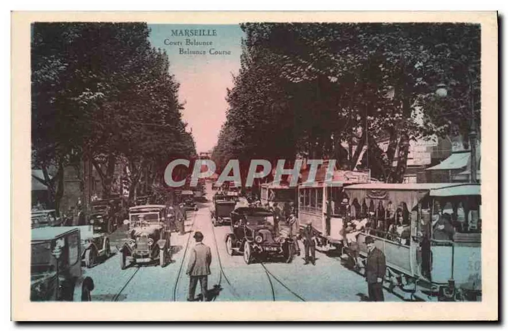 MARSEILLE — Cour Bélance Course — editor desconhecido, número de série não visível - Frente