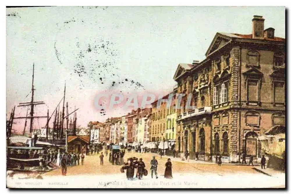 Marseille — Píer da Praia e a Prefeitura - Frente