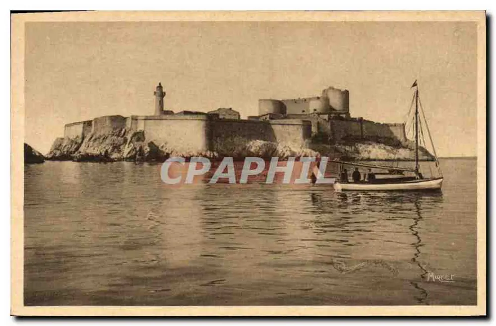 O Castelo d'If — Marseille — Edições Mireille - Frente