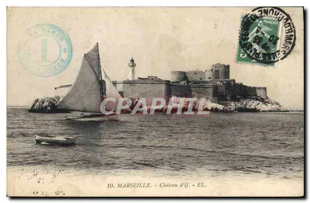 Castelo d'If — Marselha — Editor EL. - Frente