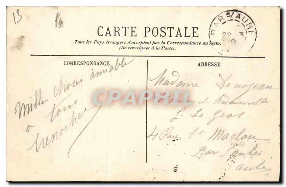 Castelo d'If — Marselha — Editor EL. - Verso
