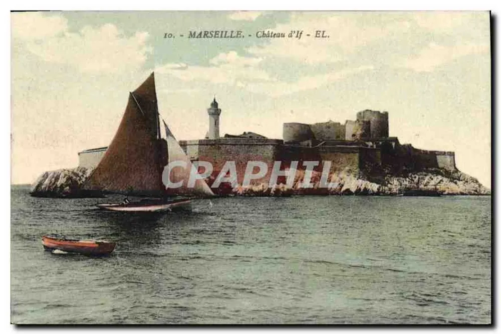 Castelo de If — Marselha — Editor EL, n°10 - Frente