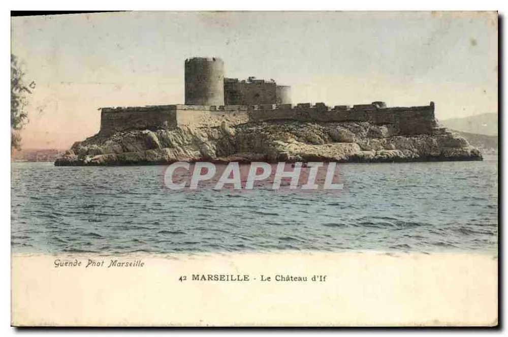 O Castelo de If — Marselha — Guende Phot Marselha, n°42 - Frente