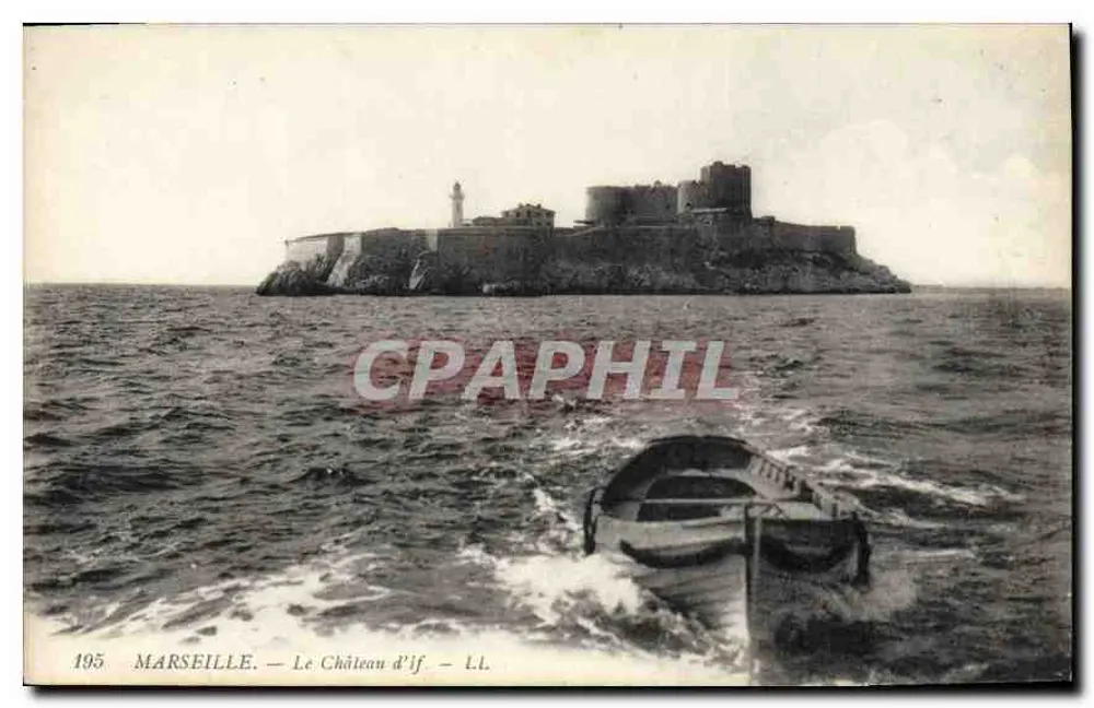 Marselha — O Castelo de If — L.I. - Frente