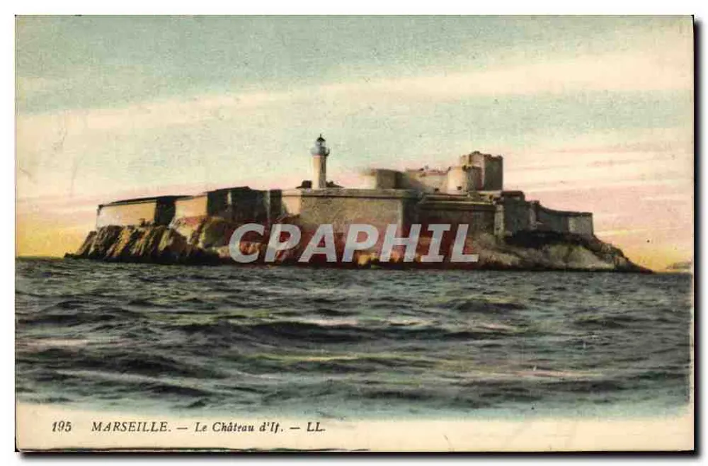 Marseille — O Castelo d'If — LL. — N° 195 - Frente