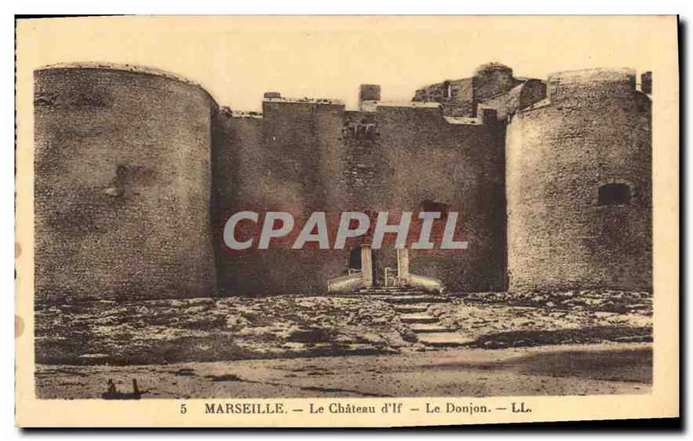 Marseille — O Castelo de If — O Donjon — LL. — Edição Especial do Castelo de If (55) - Frente