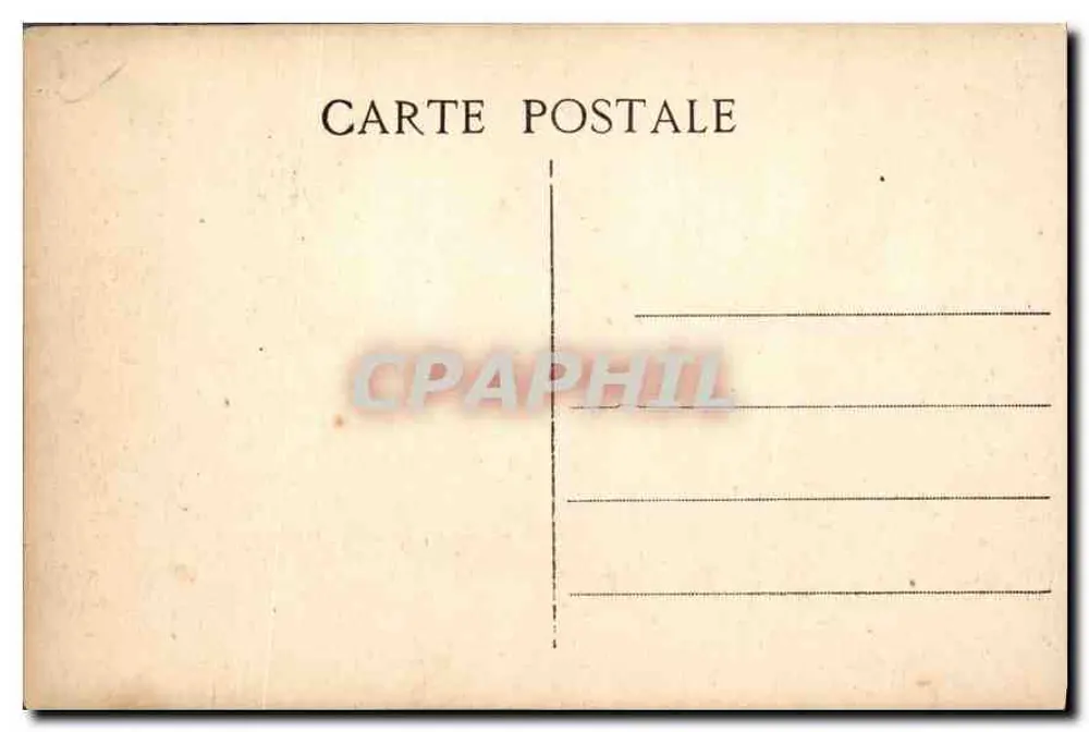 Marseille — Nossa Senhora da Guarda — editor não identificado - Verso
