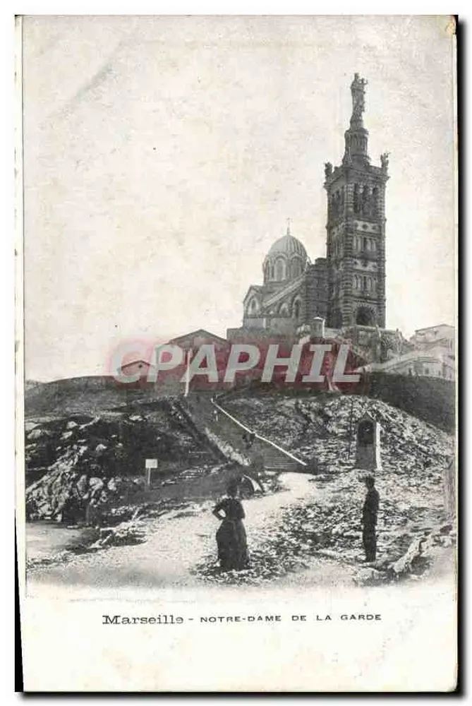 Marseille - Notre-Dame de la Garde — n° de série não visível - Frente