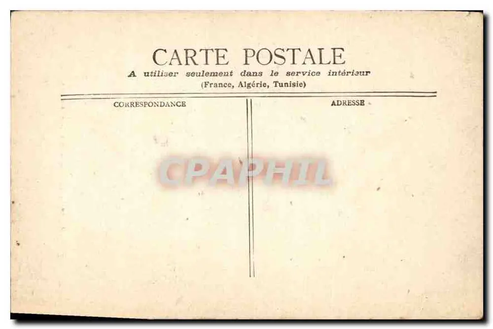 Marseille - Notre-Dame de la Garde — n° de série não visível - Verso