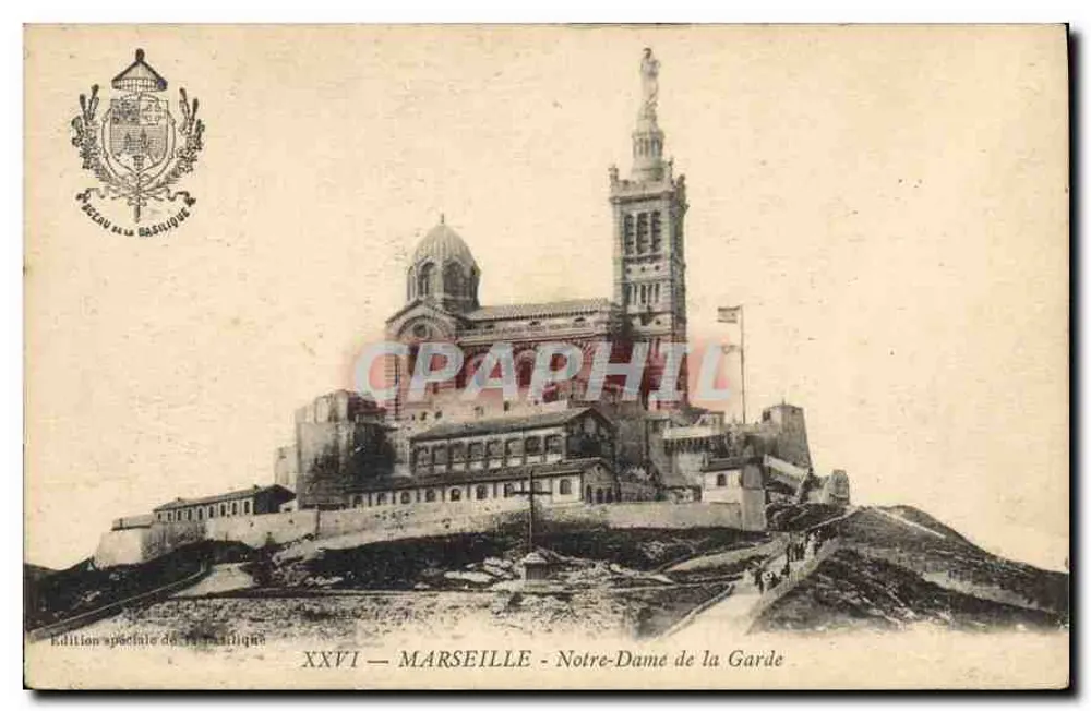 Marselha - Nossa Senhora da Guarda — Edição especial da Basílica, n° XXVI - Frente