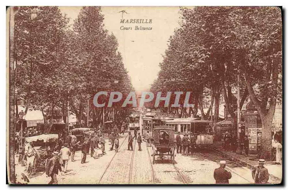 Marseille — Cours Belleunce — editor desconhecido, número de série não visível - Frente