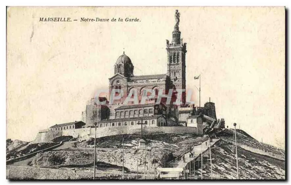 Marselha — Nossa Senhora da Guarda — editor não identificado - Frente